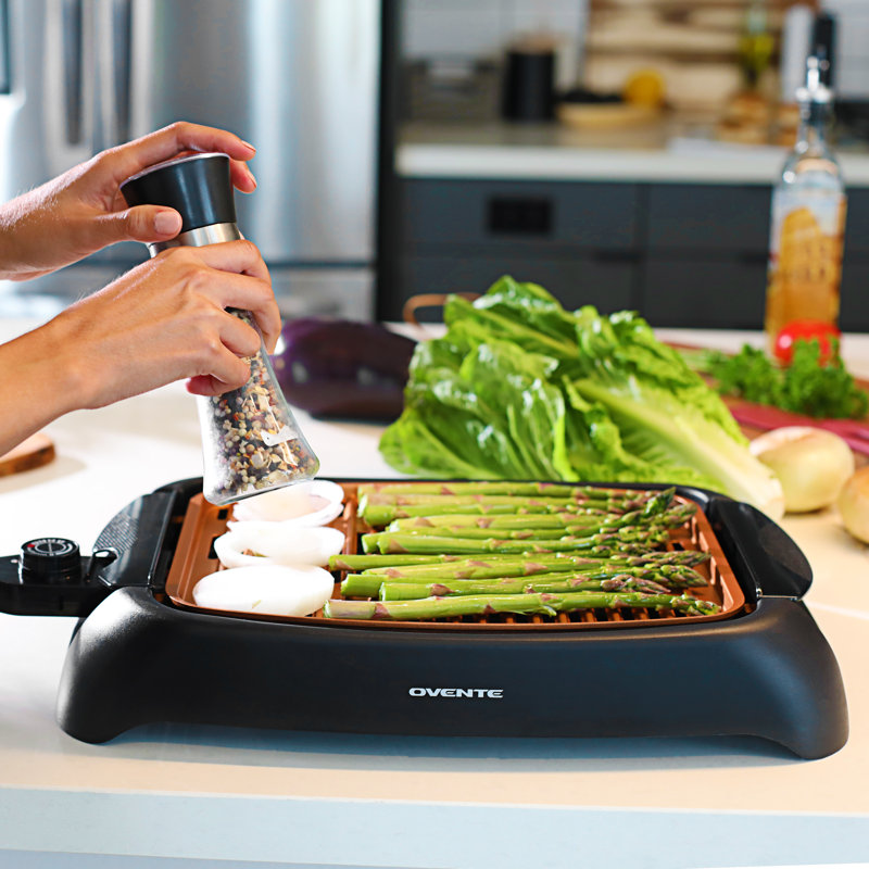Ovente NonStick Electric Grill & Reviews Wayfair